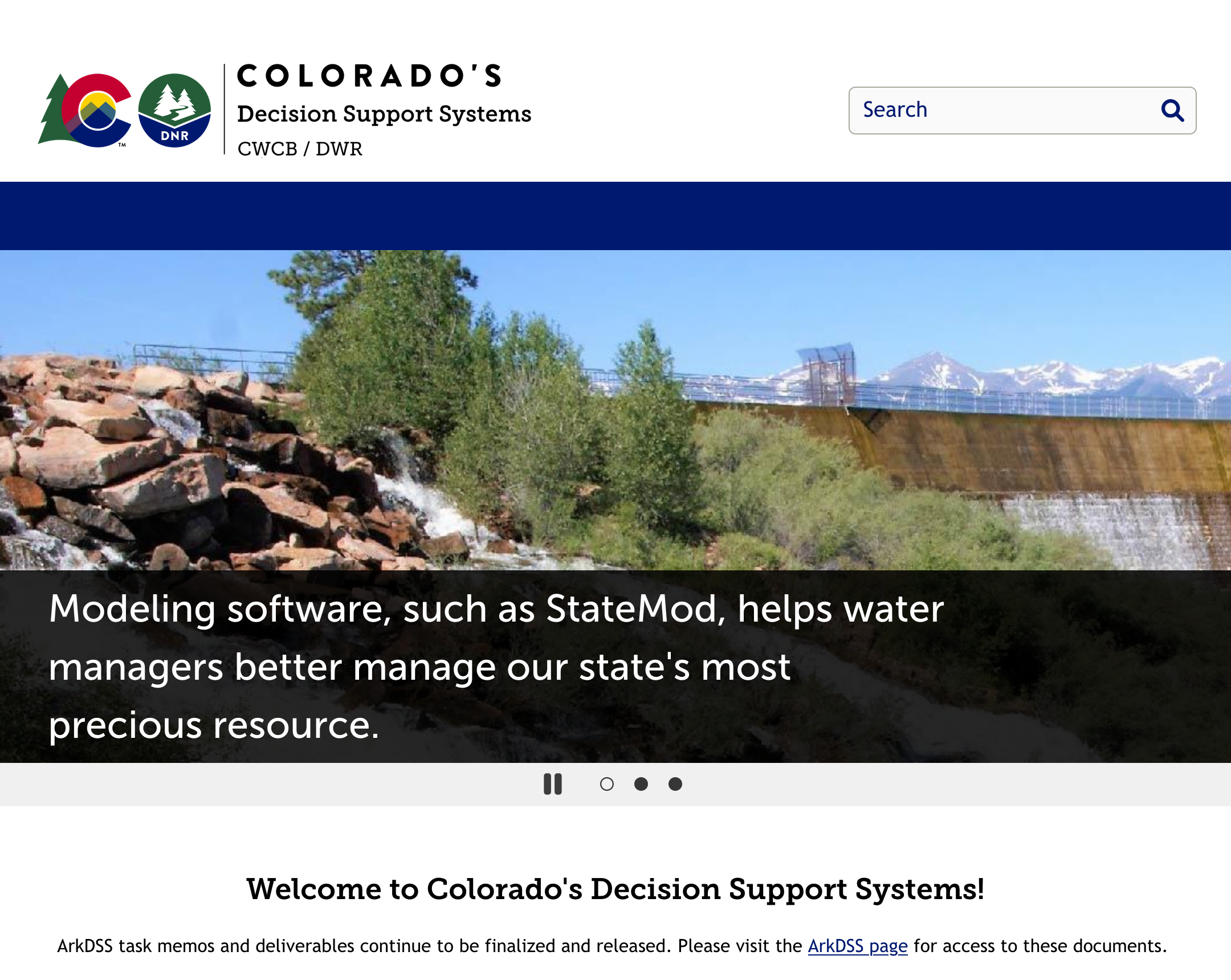 Screenshot of cdss.colorado.gov